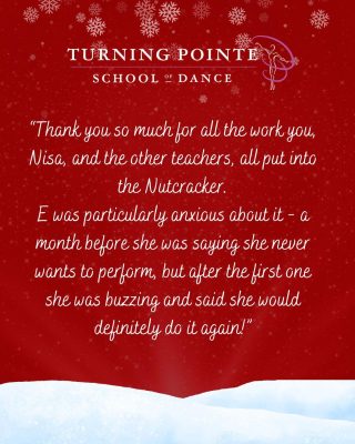 Nutcracker testimonials